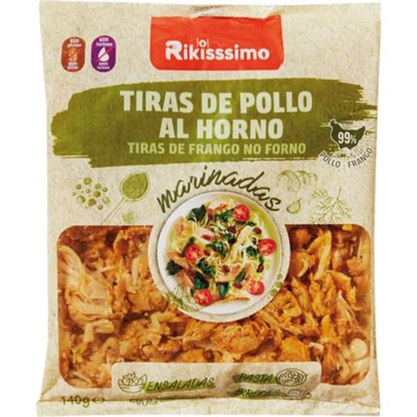 Tiras de Pollo Al Horno Marinadas - 1 ud - Imagen del producto en Findit