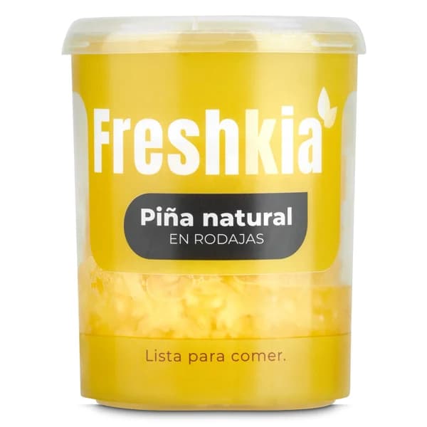 Piña natural en rodajas Freshkia tarrina 475 g - 1 ud - Imagen del producto en Findit