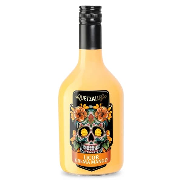 Licor de crema de mango Quetzalina botella 70 cl - 0.7 l - Imagen del producto en Findit
