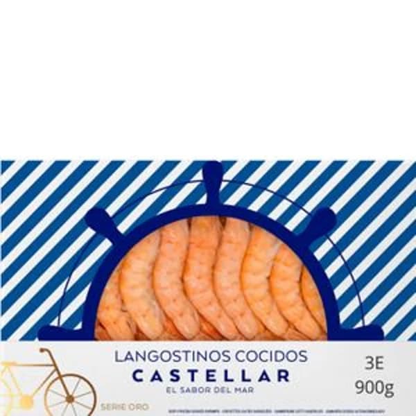 Langostino cocido 30/35 piezas congelado 900 g - 0.9 kg - Imagen del producto en Findit