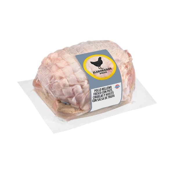 Pollo relleno con paté  ciruelas y nueces con salsa de trufa - 1 ud - Imagen del producto en Findit