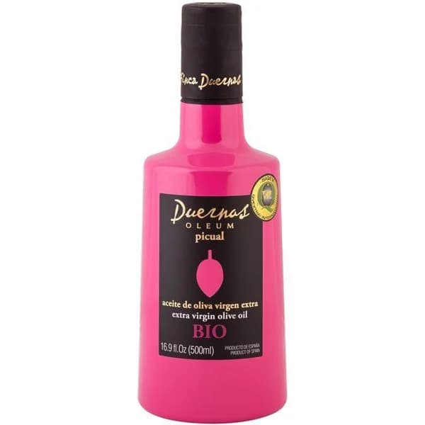 Aceite oliva v. extra picual eco DUERNAS Oleum, botella 50 cl - 0.5 l - Imagen del producto en Findit
