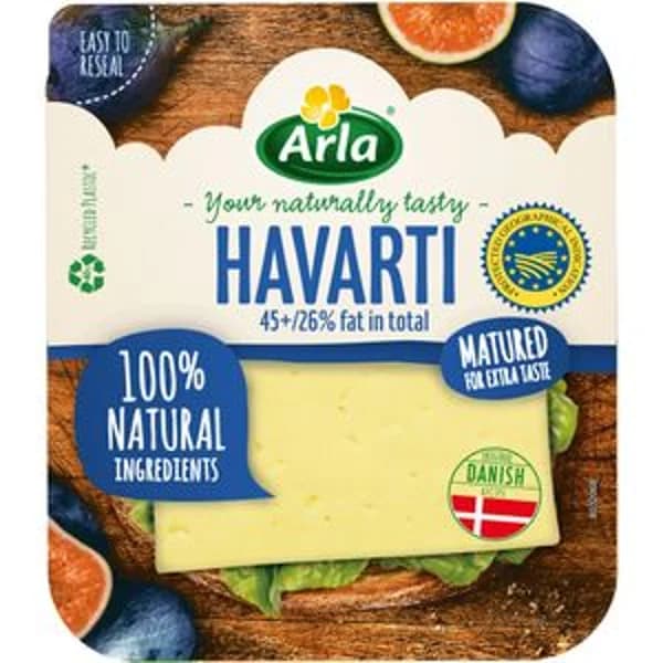 Queso havarti madurado en lonchas 150 g - 0.15 kg - Imagen del producto en Findit