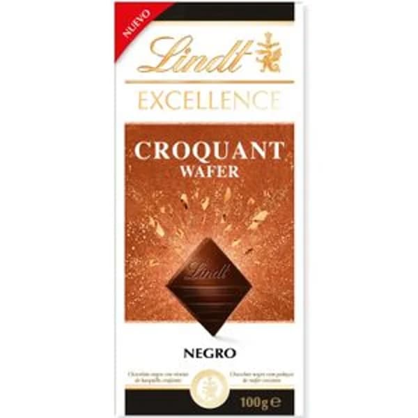 Choclate negro Croquant Waffer 100 g - 1 ud - Imagen del producto en Findit