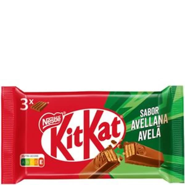 Chocolate sabor avellana 3x41,5 g - 0.12 kg - Imagen del producto en Findit