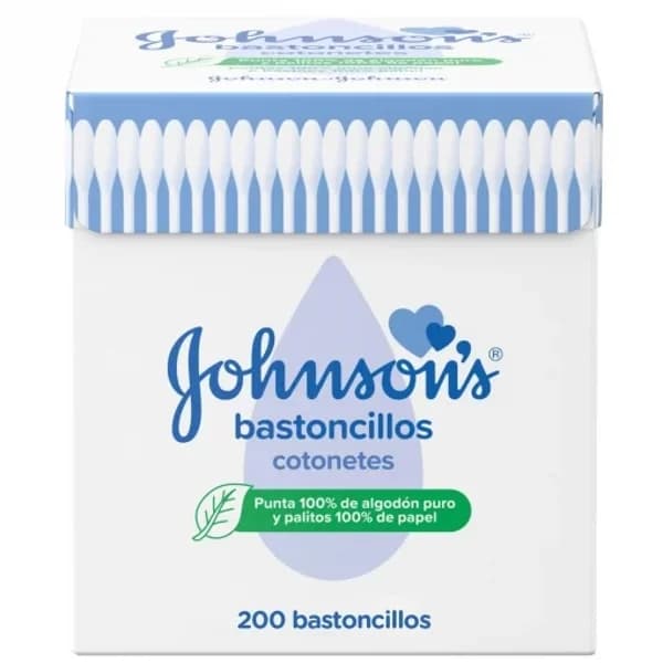 Bastoncillos Johnson's Baby 200 ud. - 222.5 ud - Imagen del producto en Findit