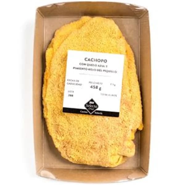 Cachopo con queso azul bandeja (450 g aprox) - 1 kg - Imagen del producto en Findit