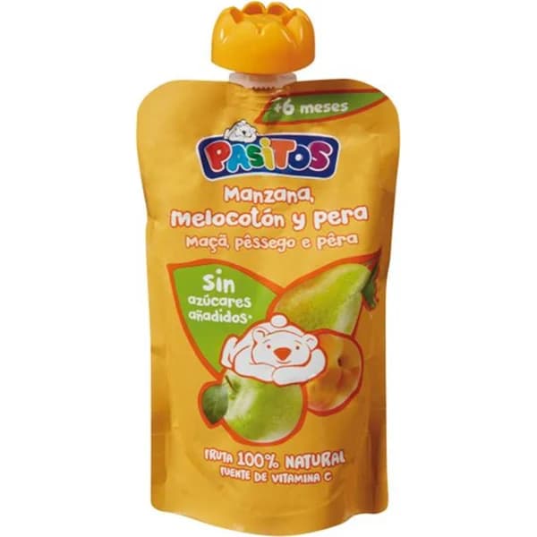 Pouche Manzana Melocoton Pera - 0.12 kg - Imagen del producto en Findit
