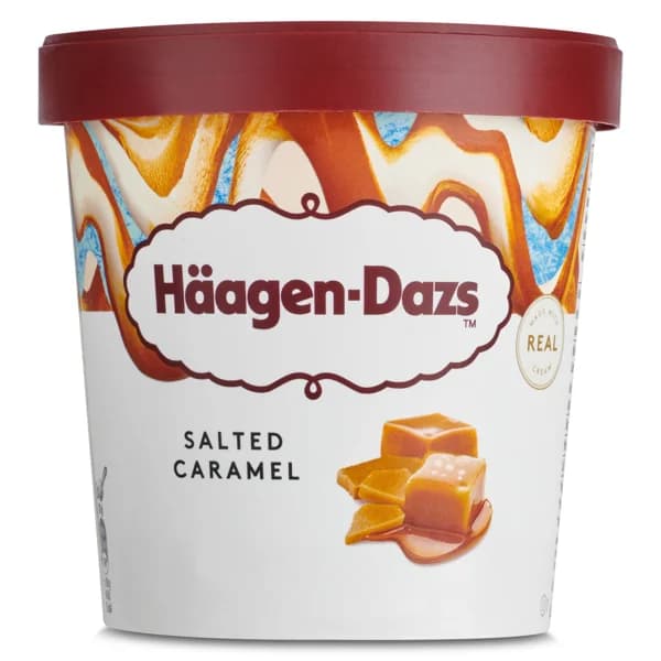 Helado caramelo salado Haagen Dazs tarrina 400 g - 1 ud - Imagen del producto en Findit