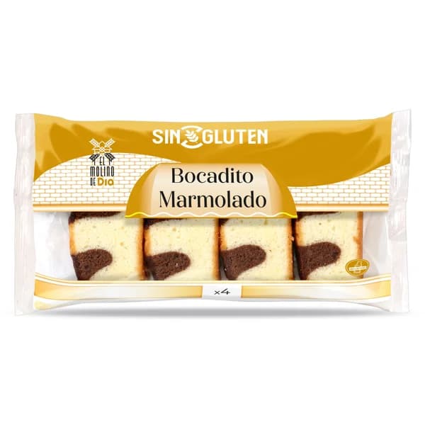 Bocadito marmolado sin gluten El molino de Dia bolsa 120 g - 0.12 kg - Imagen del producto en Findit
