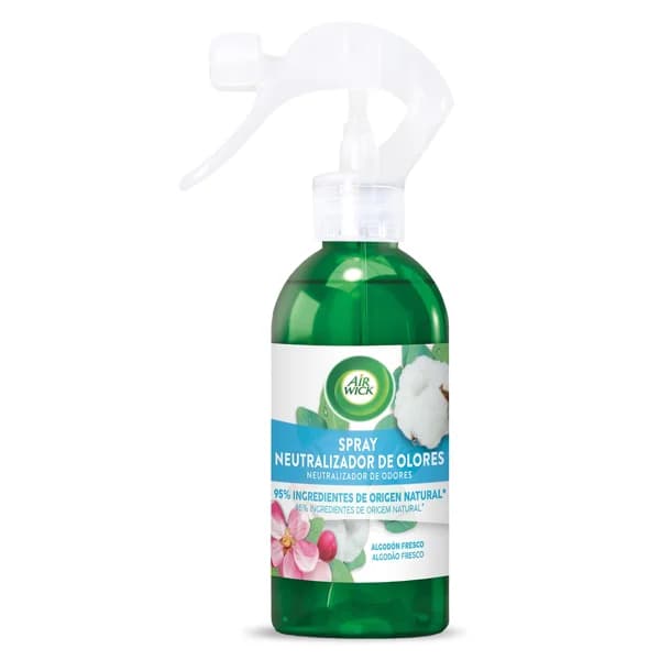 Neutralizador de olores algodón fresco Air Wick spray 1 unidad - 1 ud - Imagen del producto en Findit