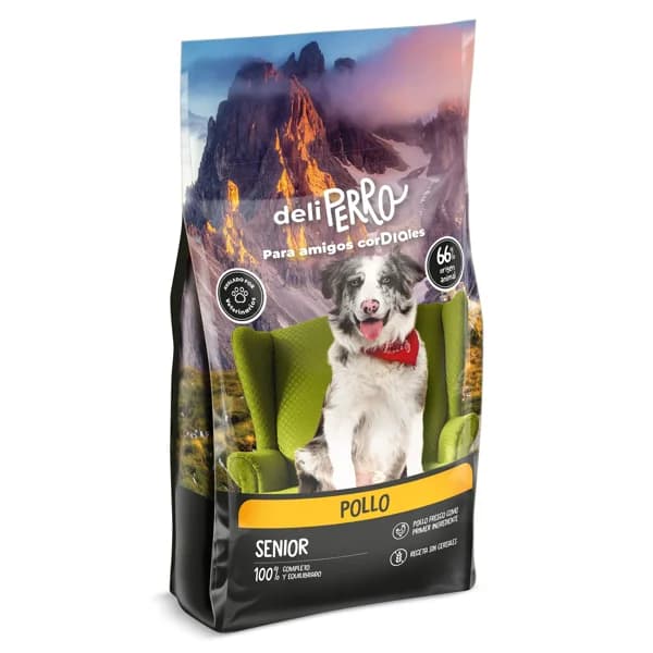 Alimento para perros senior de pollo Deliperro de Dia bolsa 1.5 Kg - 1.5 kg - Imagen del producto en Findit