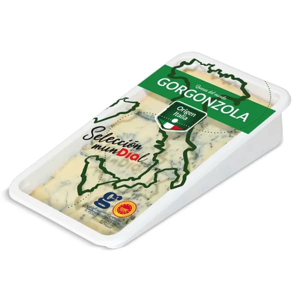 Queso gorgonzola D.O.P. Selección Mundial de Dia bandeja 150 g - 0.15 kg - Imagen del producto en Findit