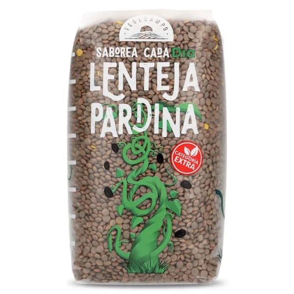 Lenteja pardina Vegecampo de Dia bolsa 1 Kg - 1 kg - Imagen del producto en Findit