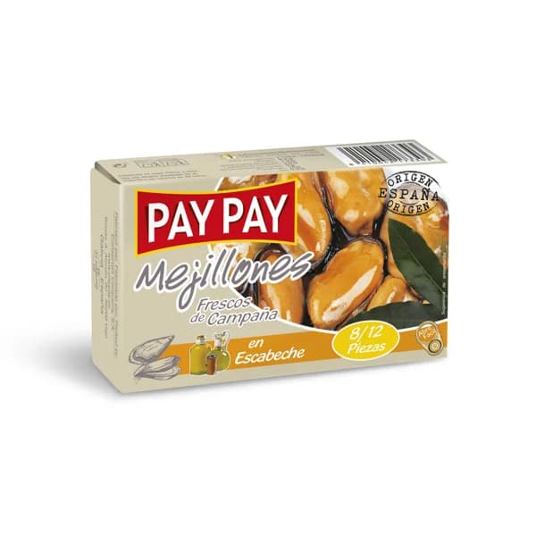 Mejillón en Escabeche 8-12 115G - 0.11 kg - Imagen del producto en Findit