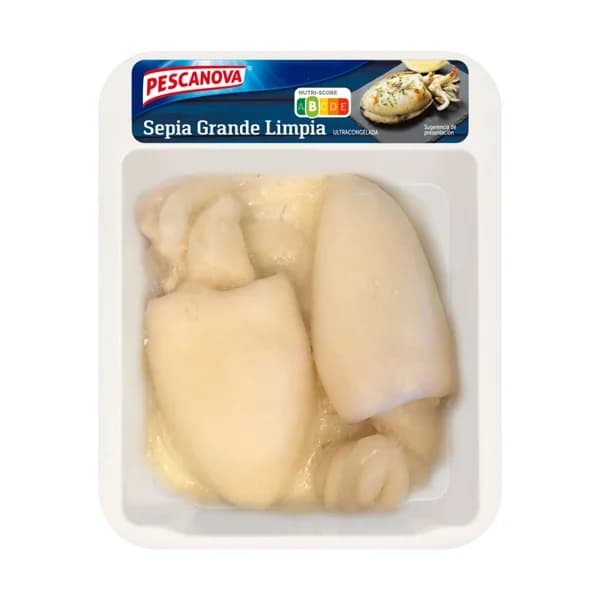 Sepia limpia Pescanova bandeja 350 g - 1 ud - Imagen del producto en Findit