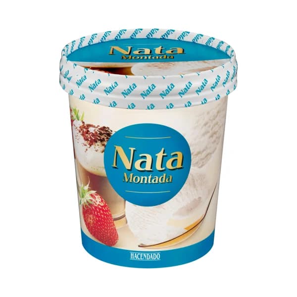 Helado nata Hacendado - 1 ud - Imagen del producto en Findit