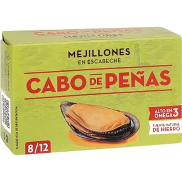 Mejillones en Escabeche 8/12 Piezas - 1 ud - Imagen del producto en Findit