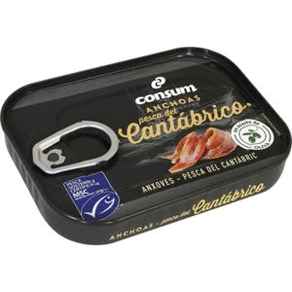 Anchoas del Cantábrico en Aceite de Oliva - 0.05 kg - Imagen del producto en Findit