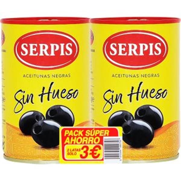 Aceitunas Negras Pack de dos - 1 ud - Imagen del producto en Findit