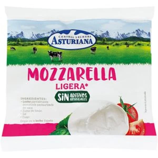 Mozzarella Light - 0.13 kg - Imagen del producto en Findit