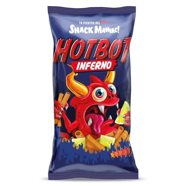 Aperitivo hotbot inferno Snack Maniac de Dia bolsa 150 g - 0.15 kg - Imagen del producto en Findit
