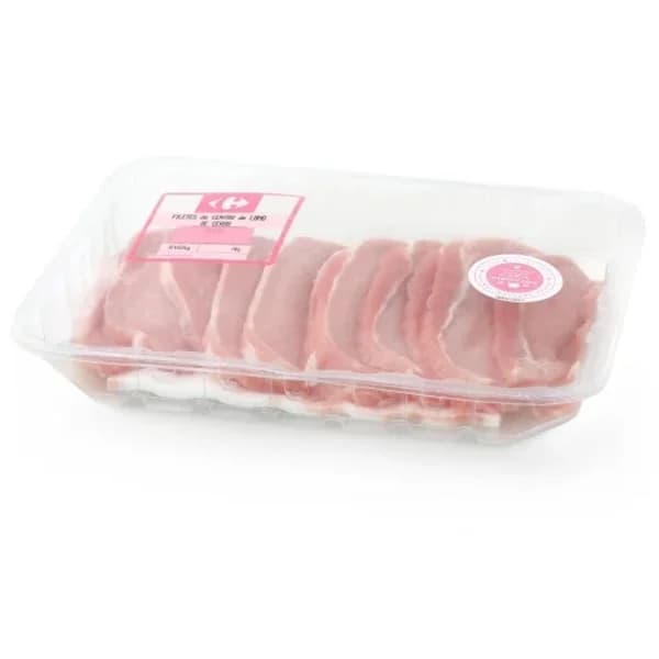 Filetes de centro de lomo de cerdo 540 g aprox - 0.54 kg - Imagen del producto en Findit