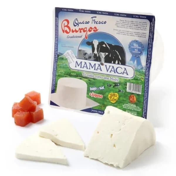 Queso de vaca fresco de Burgos Mama Vaca 200 g aprox - 0.2 kg - Imagen del producto en Findit