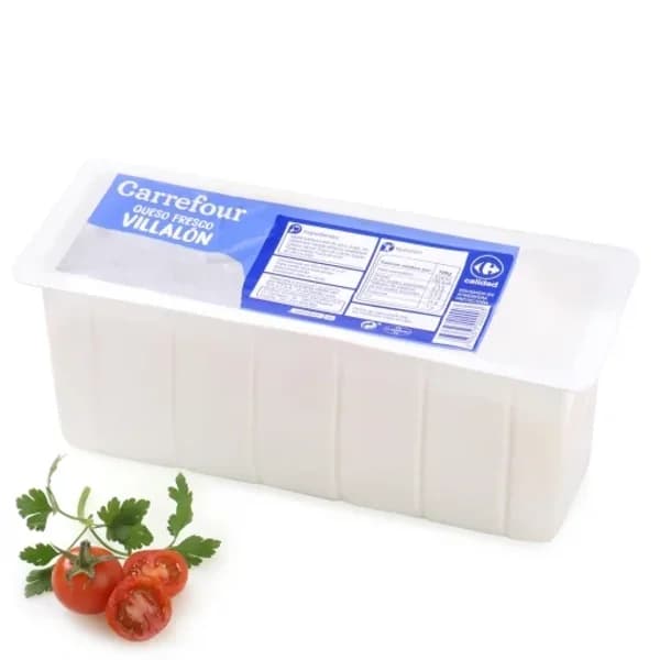 Queso fresco villalón Carrefour 220 g aprox - 0.22 kg - Imagen del producto en Findit