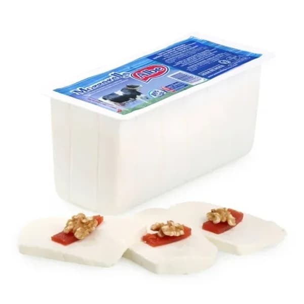Queso barra Mozarella premium Lacteas del Jarama al corte 250 g aprox - 0.25 kg - Imagen del producto en Findit