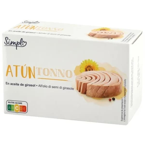 Atún en aceite de girasol 143 g. - 0.14 kg - Imagen del producto en Findit