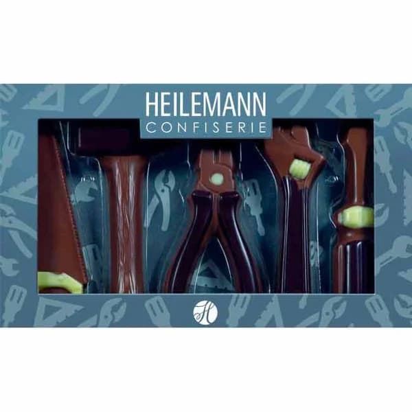 Set Herramientas (figuras de chocolate) HEILEMANN, caja 100 g - 1 ud - Imagen del producto en Findit