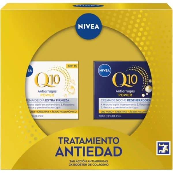 Set Crema de día y noche Q10 NIVEA, pack 1 ud - 1 ud - Imagen del producto en Findit