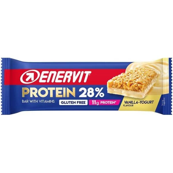 Protein bar de vainilla y yogurt 28% sport ENERVIT, 1 ud, 40 g - 0.04 kg - Imagen del producto en Findit