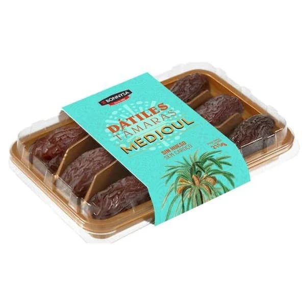 Dátil Medjoul, tarrina 215 g - 0.22 kg - Imagen del producto en Findit