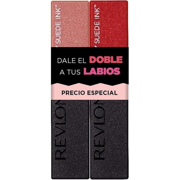 Duo labial suede REVLON, pack 2 uds - 1 ud - Imagen del producto en Findit
