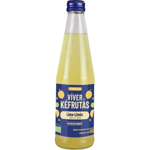 Kéfrutas lima-limón VÍVER, botella 330 ml - 1 ud - Imagen del producto en Findit