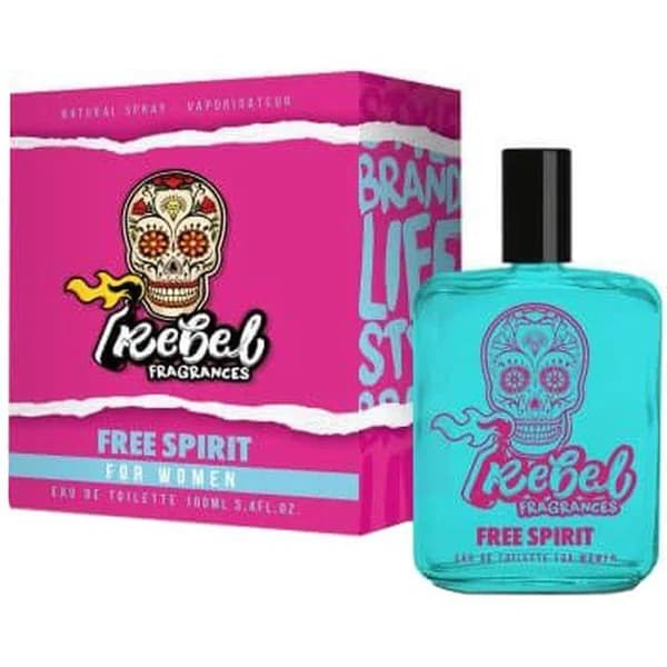 Colonia para mujer Free Spirit REBEL, vaporizador 100 ml - 1 ud - Imagen del producto en Findit