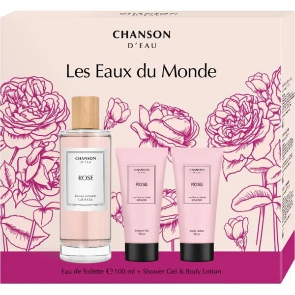 Set Rose 3 piezas CHANSON D'EAU, pack 1 ud - 1 ud - Imagen del producto en Findit