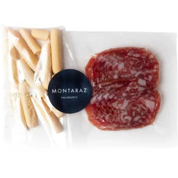 Pack pikoteo salchichon ibérico cebo+picos MONTARAZ, 30 g - 1 ud - Imagen del producto en Findit