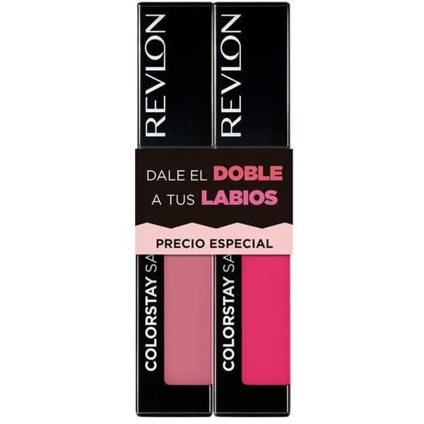 Labial duo satin ink REVLON, pack 2 uds - 1 ud - Imagen del producto en Findit