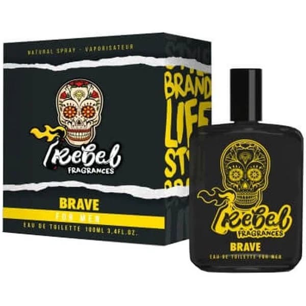 Colonia de hombre Brave REBEL, vaporizador 100 ml - 1 ud - Imagen del producto en Findit