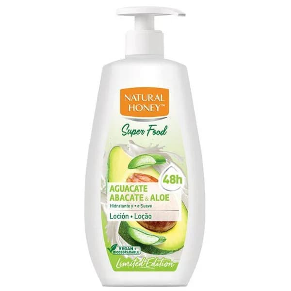 Loción corporal aguacate NATURAL HONEY, dosificador 360 ml - 1 ud - Imagen del producto en Findit