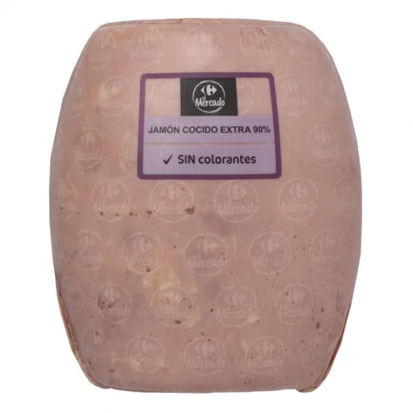 Jamón cocido Carrefour El Mercado 150 g aprox - 0.15 kg - Imagen del producto en Findit