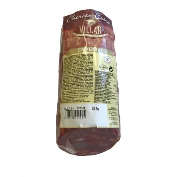 Chorizo extra especial Villar sin gluten 1500 g aprox - 0.5 kg - Imagen del producto en Findit