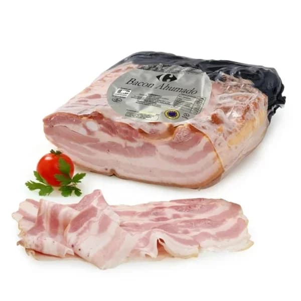 Bacon Ahumado Natural Carrefiur 400 g aprox - 0.3 kg - Imagen del producto en Findit