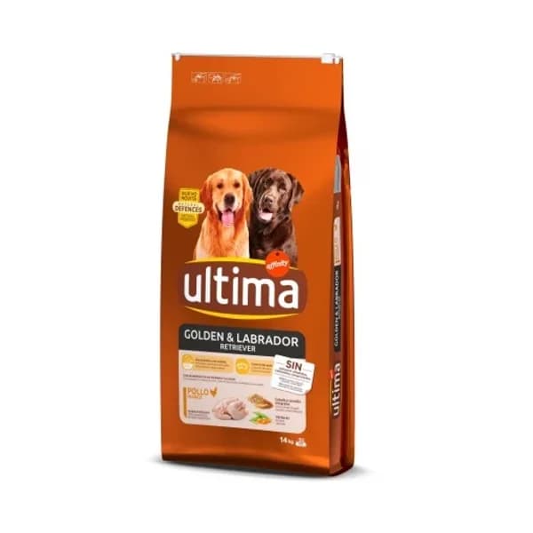 Pienso de pollo para perro golden & labrador Ultima Retriever 14 Kg. - 14.01 kg - Imagen del producto en Findit