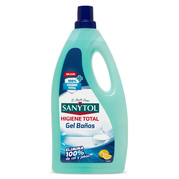 Limpiador desinfectante gel baños Sanytol botella 1.2 l - 1.2 l - Imagen del producto en Findit
