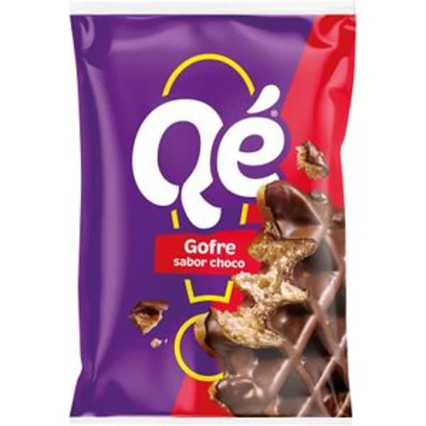 Qé Gofre sabor Chocolate - 0.1 ud - Imagen del producto en Findit