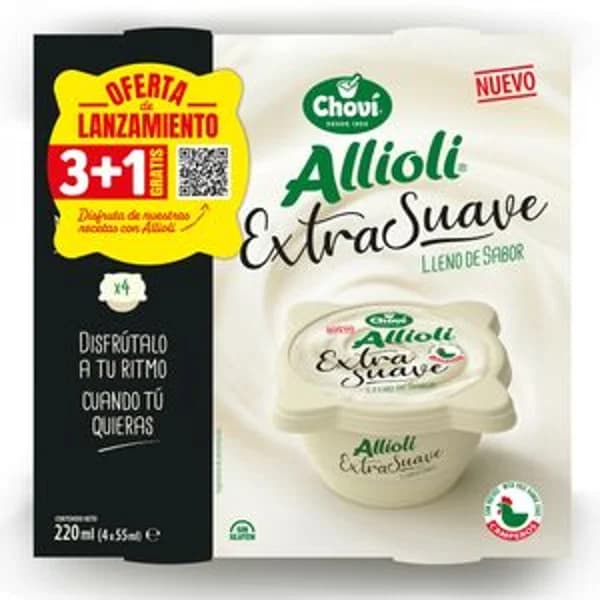 Alioli suave 3x55 ml - 0.17 l - Imagen del producto en Findit